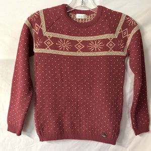 Dolce Petit Red Sweater - Long Ranglan sleeve - Size 10